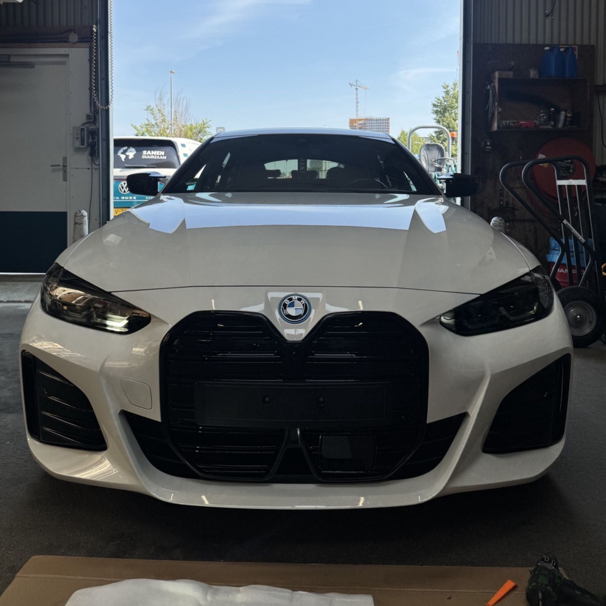 Calandre double barreaux noir brillant BMW i4 G26 (2020-2023)