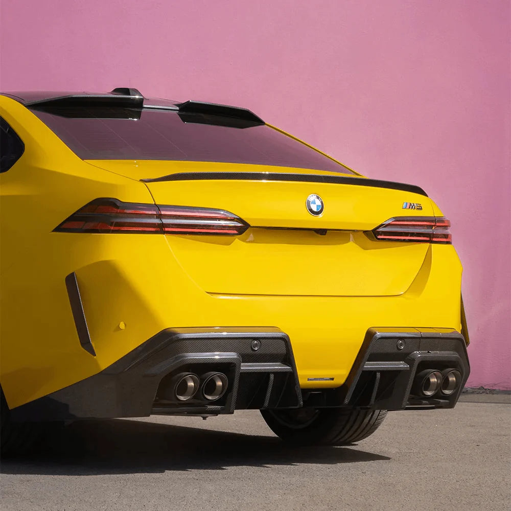 Embouts d'échappement carbone coupe biseautée pour BMW M5 G90/G99