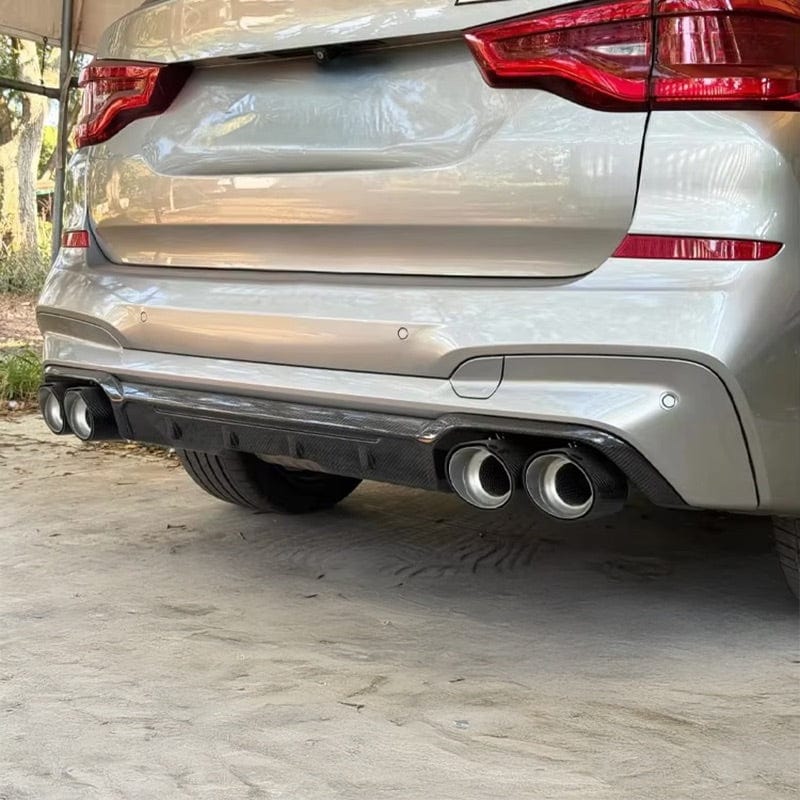 BMW X3M F97 | X4M F98 Embouts d'échappement carbone coupe biseautée