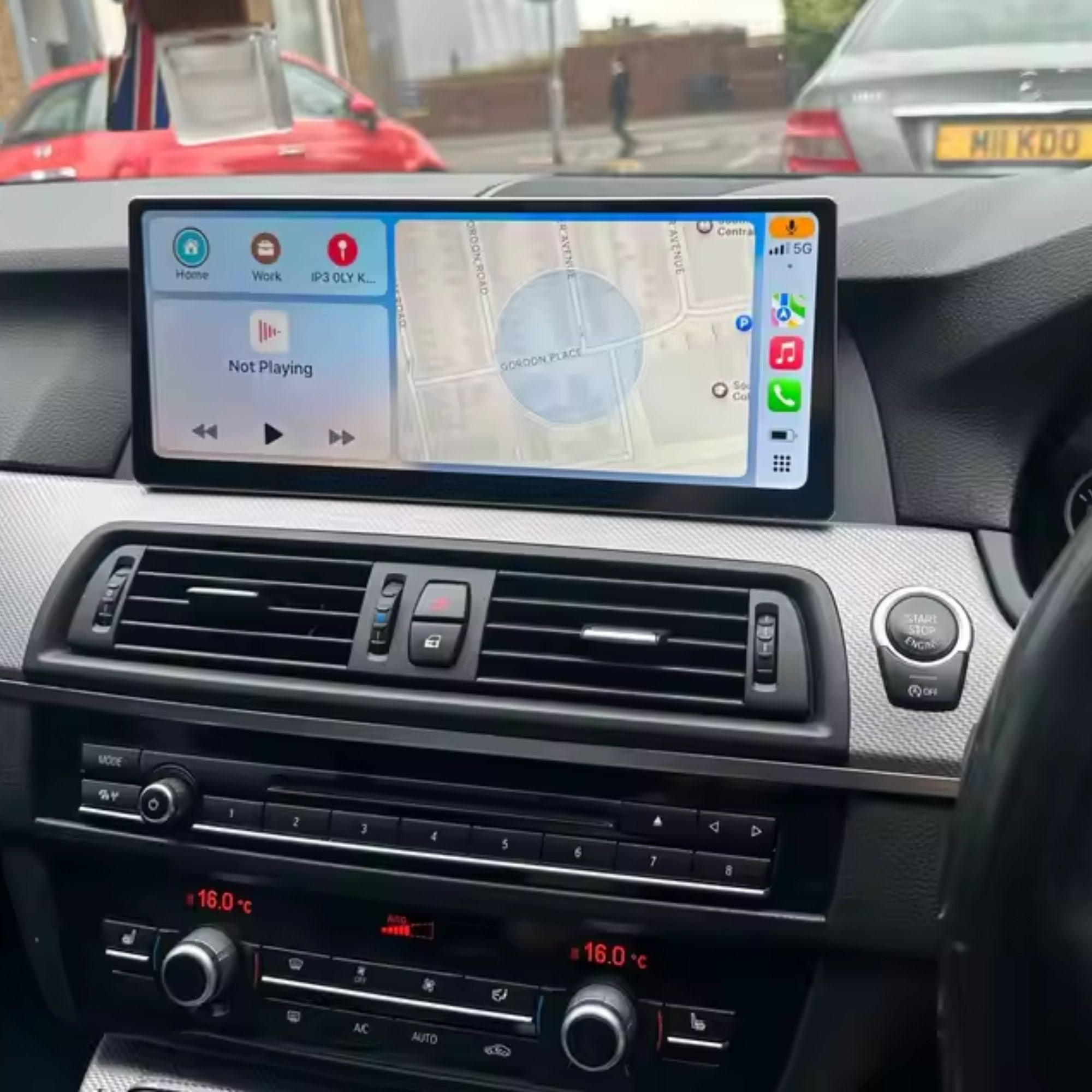 BMW Série 5 & M5 F10/F11 | 12.3" Écran tactile Apple CarPlay/Android Auto | (2010-2017)