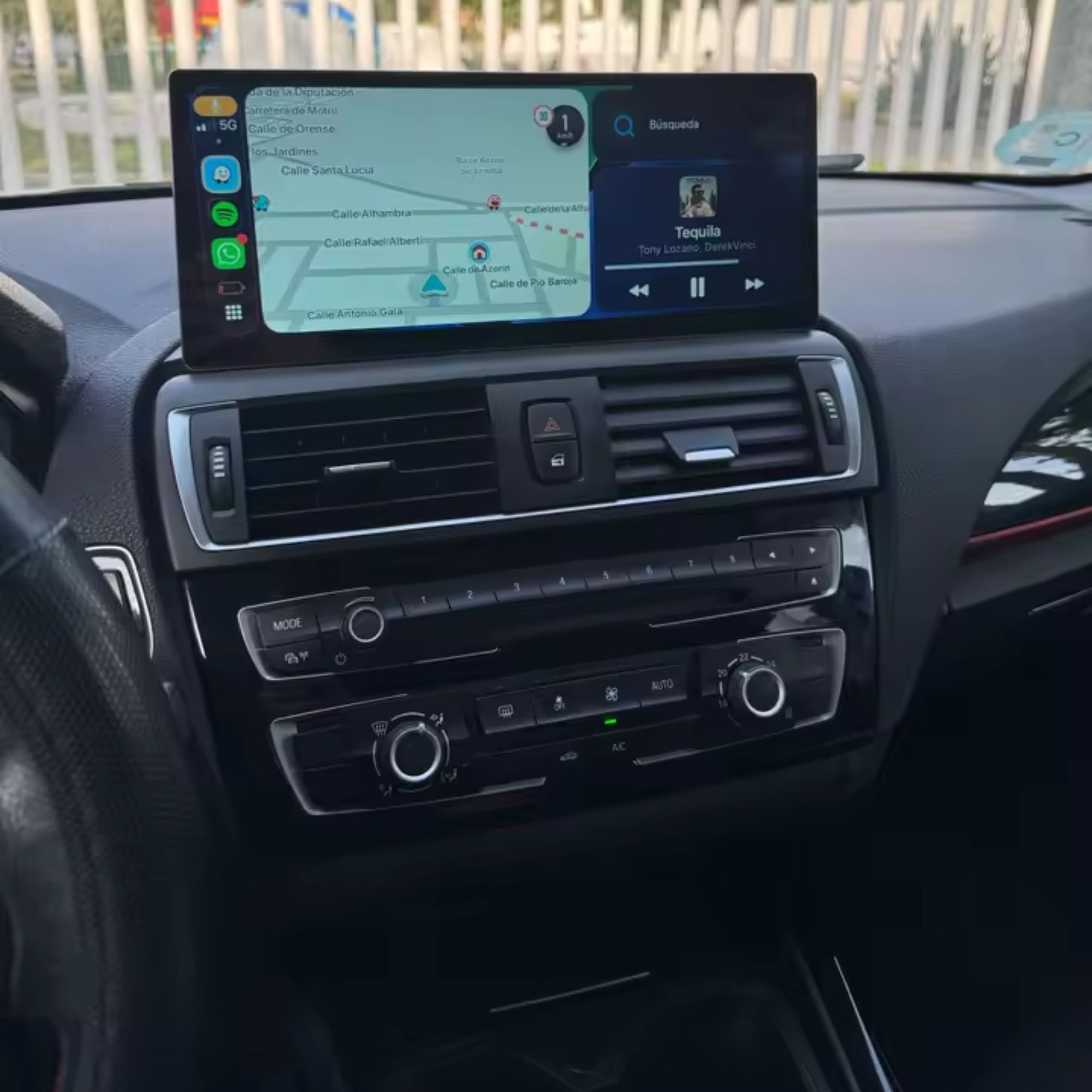 BMW Série 1/2 F20/F21/F22/F23 | 12.3" Écran tactile Apple CarPlay/Android Auto | (2011-2018)