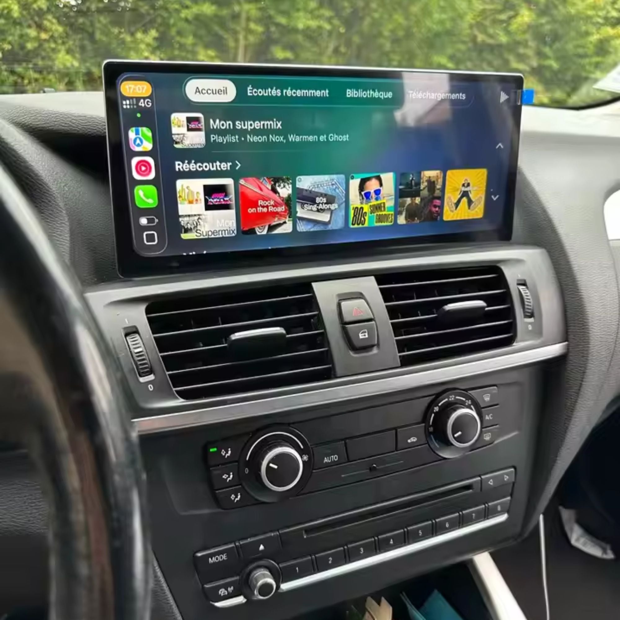 BMW X3/X4 F25/F26 | 12.3" Écran tactile Apple CarPlay/Android Auto | (2010-2018)