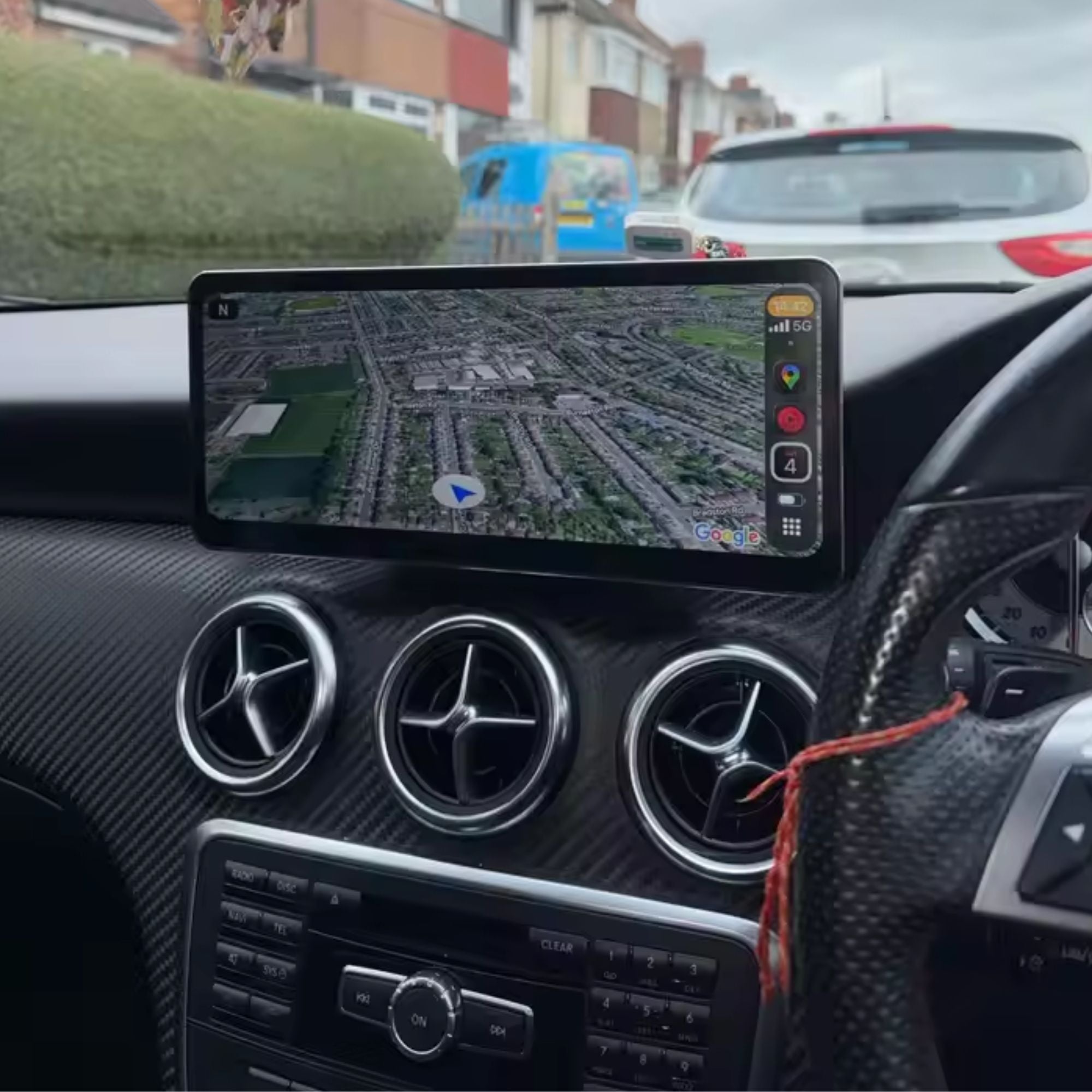Mercedes Classe A/CLA/GLA | W176/C177/X156 | 12.3" Écran tactile Apple CarPlay/Android Auto | (2013-2018)