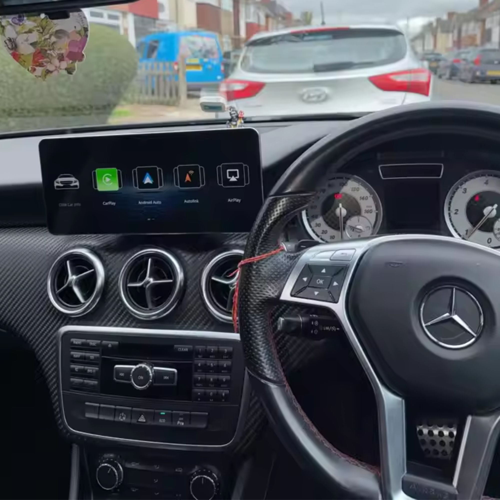 Mercedes Classe A/CLA/GLA | W176/C177/X156 | 12.3" Écran tactile Apple CarPlay/Android Auto | (2013-2018)