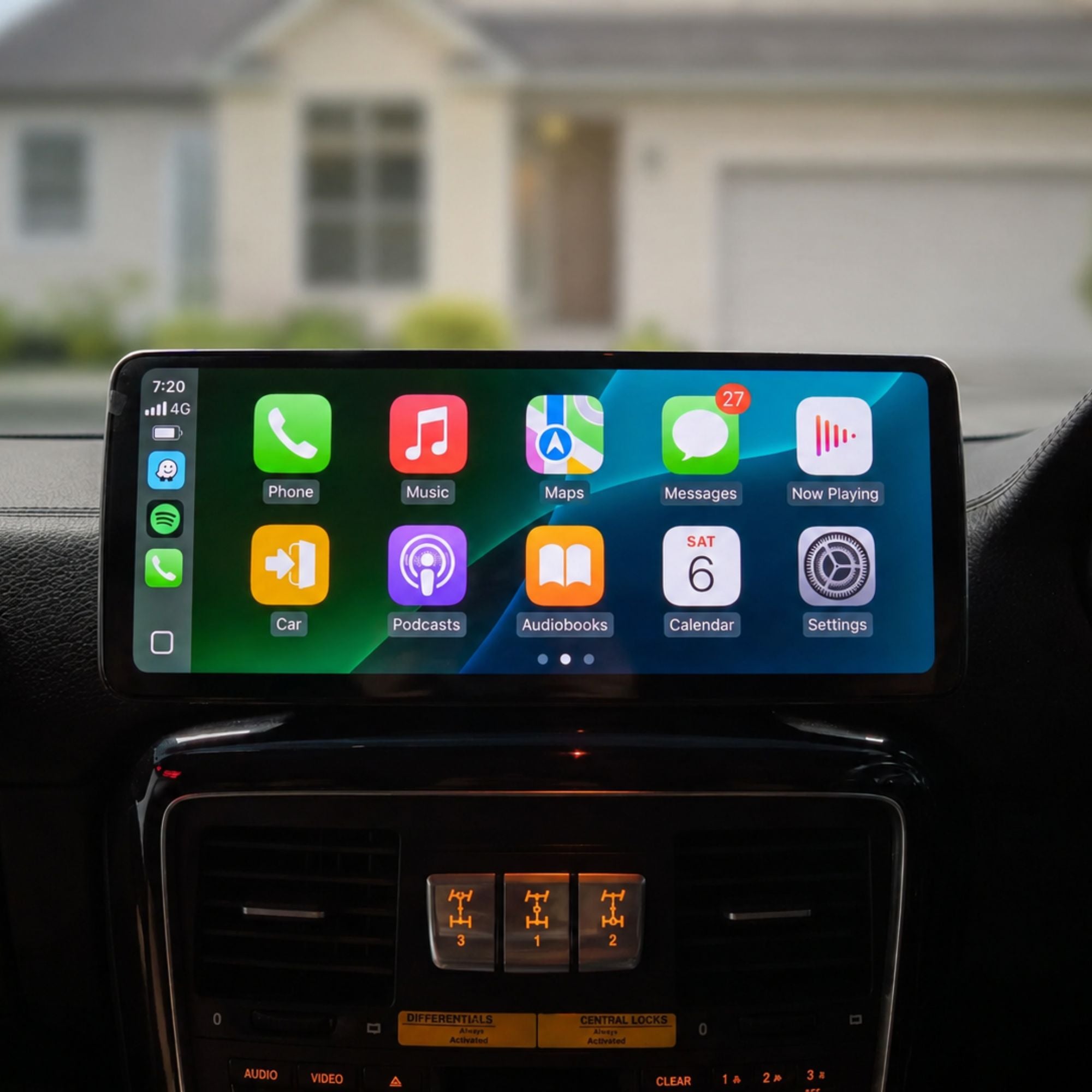 Mercedes G-Class W463 | 12.3" Écran tactile Apple CarPlay/Android Auto | (2013-2018)