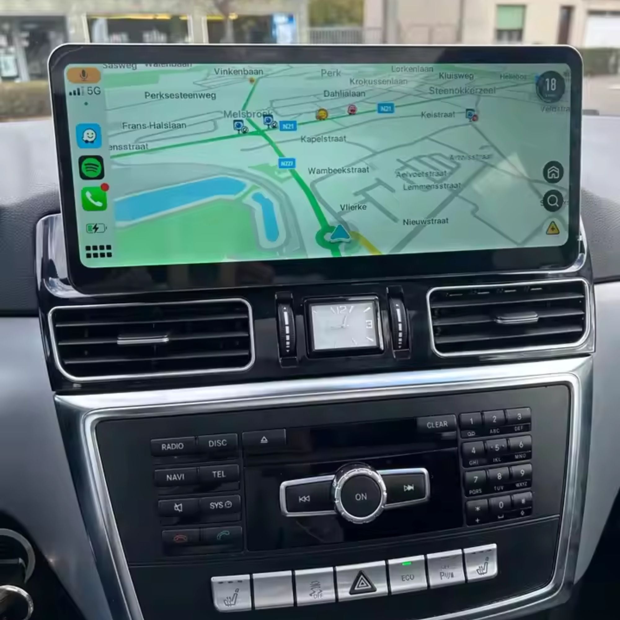 Mercedes Classe GL/ML/GLE/GLS | X166 | 12.3" Écran tactile Apple CarPlay/Android Auto | (2011-2019)