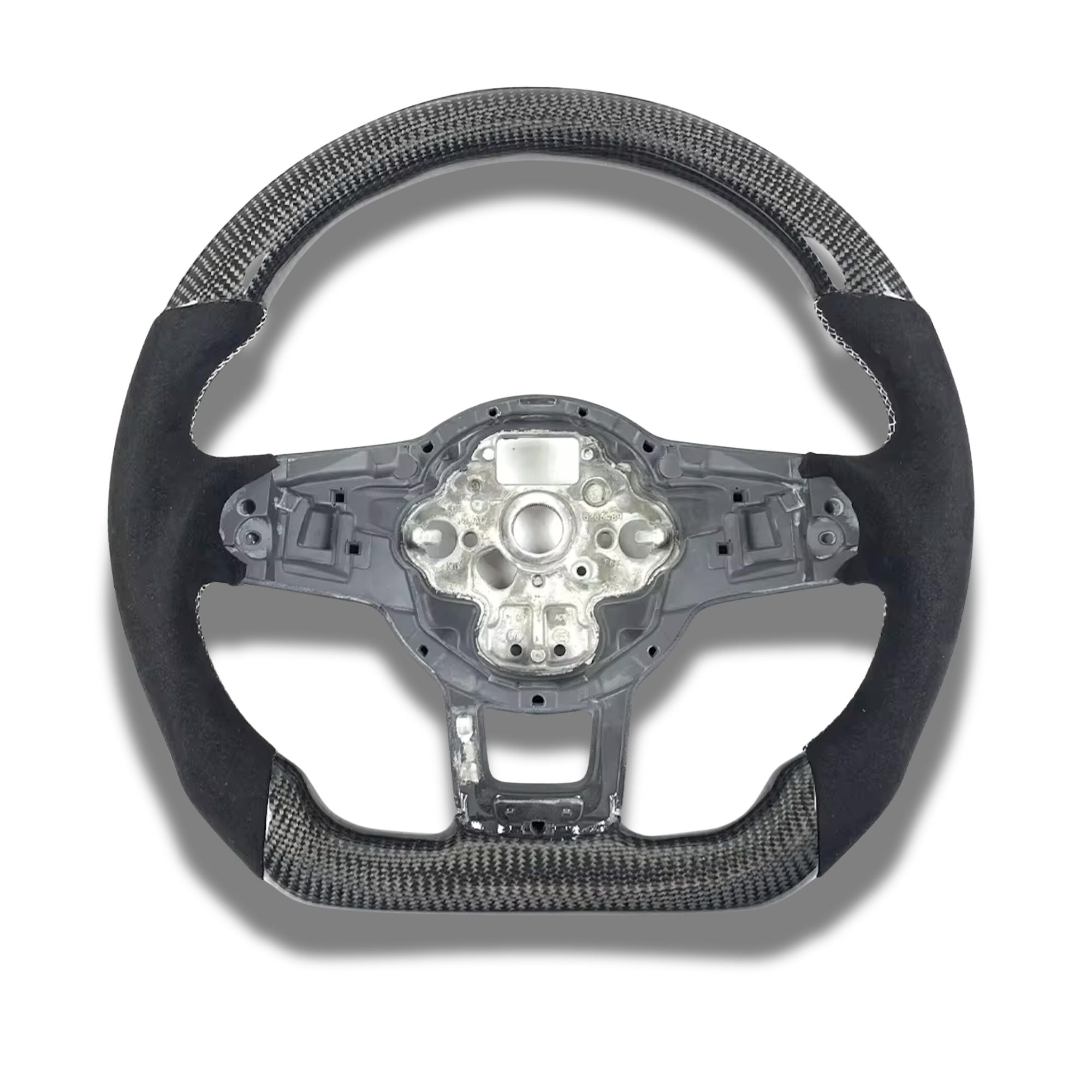 OPTIC Carbon Fibre Custom Steering Wheel For Polo MK5 6C GTI / R-LINE (2014-2017) - Avoro Design