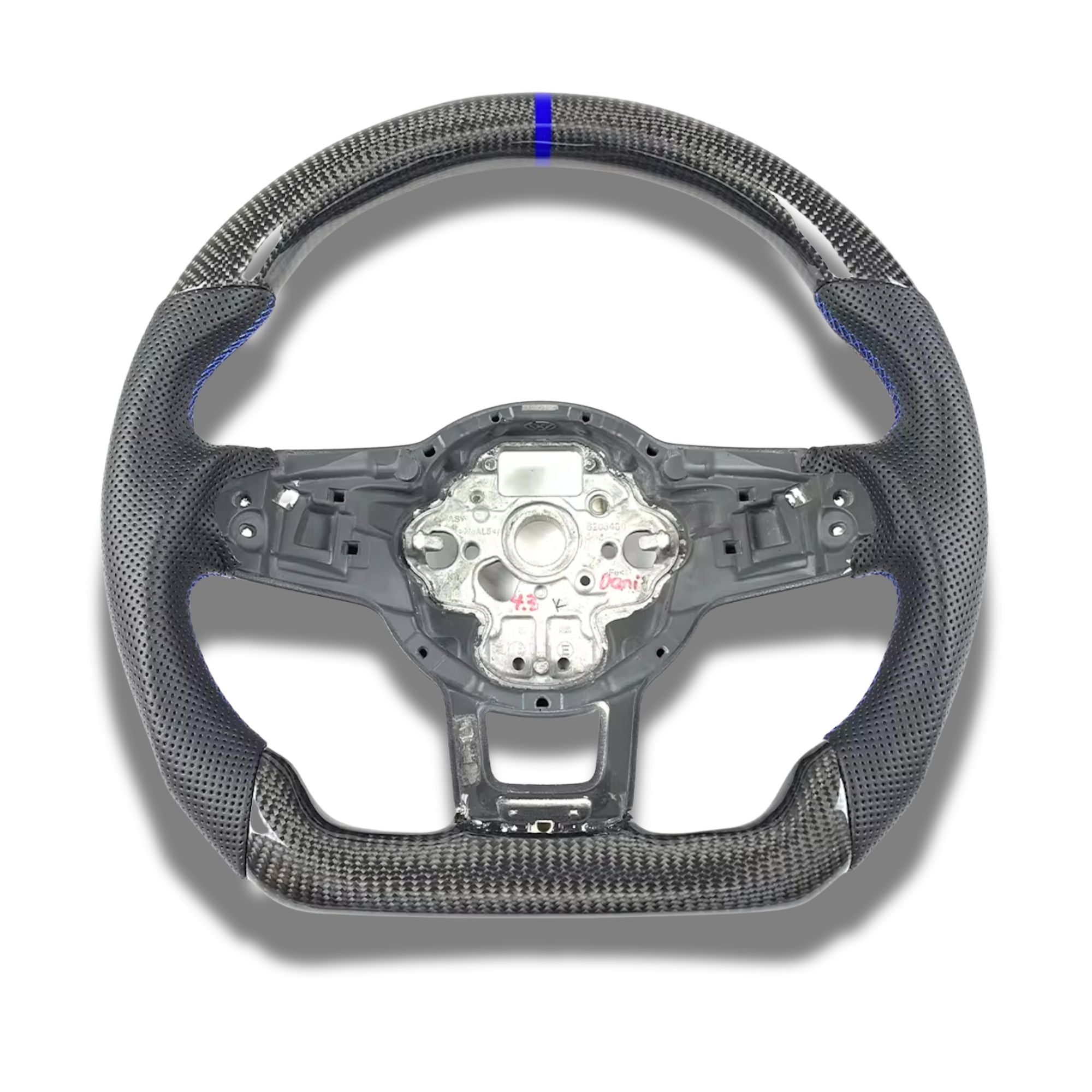 OPTIC Carbon Fibre Custom Steering Wheel For Golf MK7 & MK7.5 (2013-2020) - Avoro Design