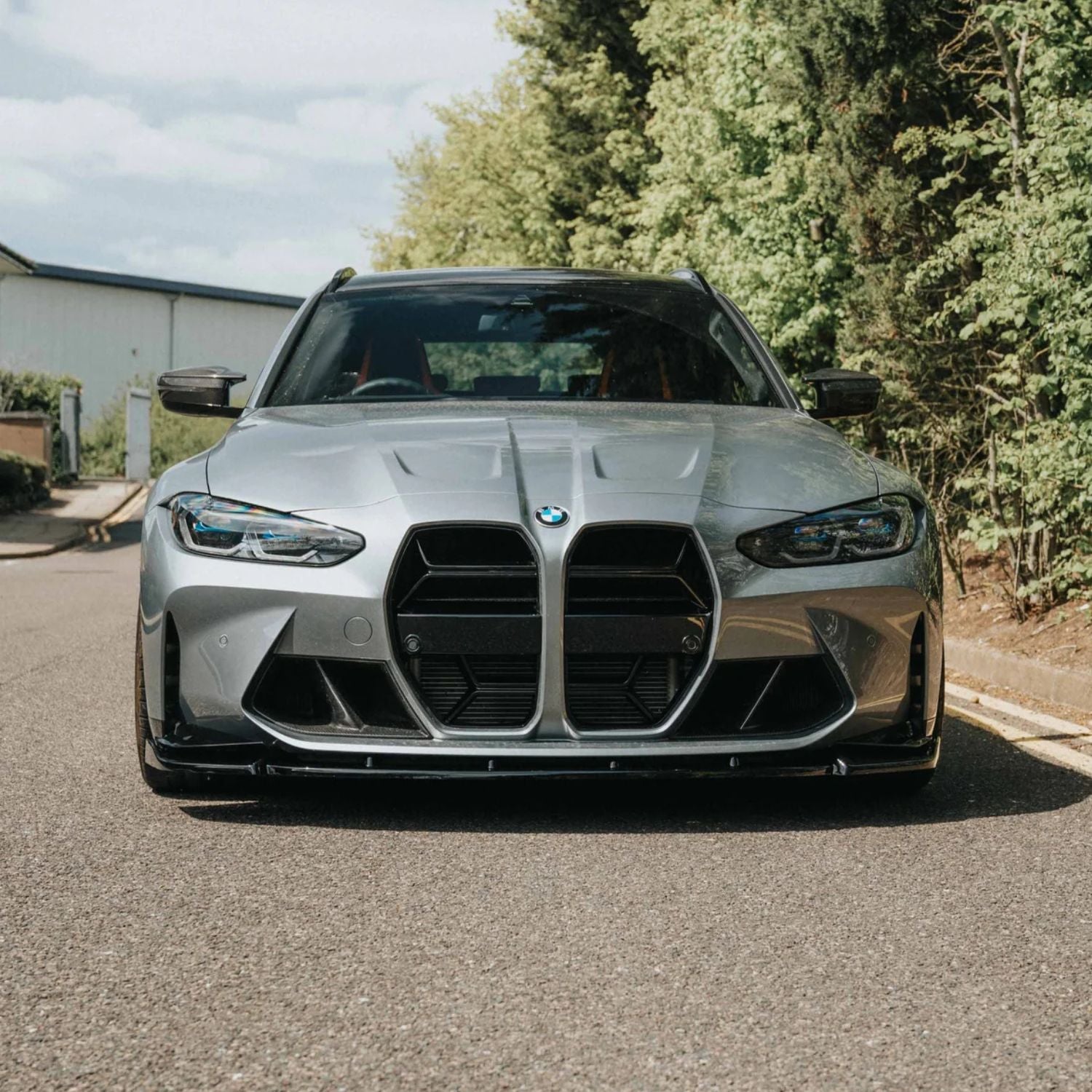 Grille avant BMW M3 / M4 G80/G81/G82/G83 CSL Noir brillant (2021+)