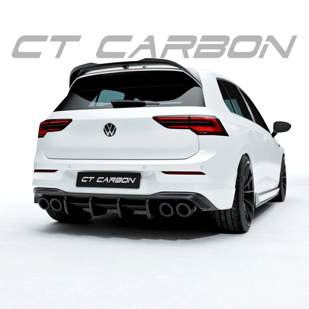 VW GOLF MK8 R CARBON FIBRE SIDE SKIRTS - CT DESIGN - Avoro Design