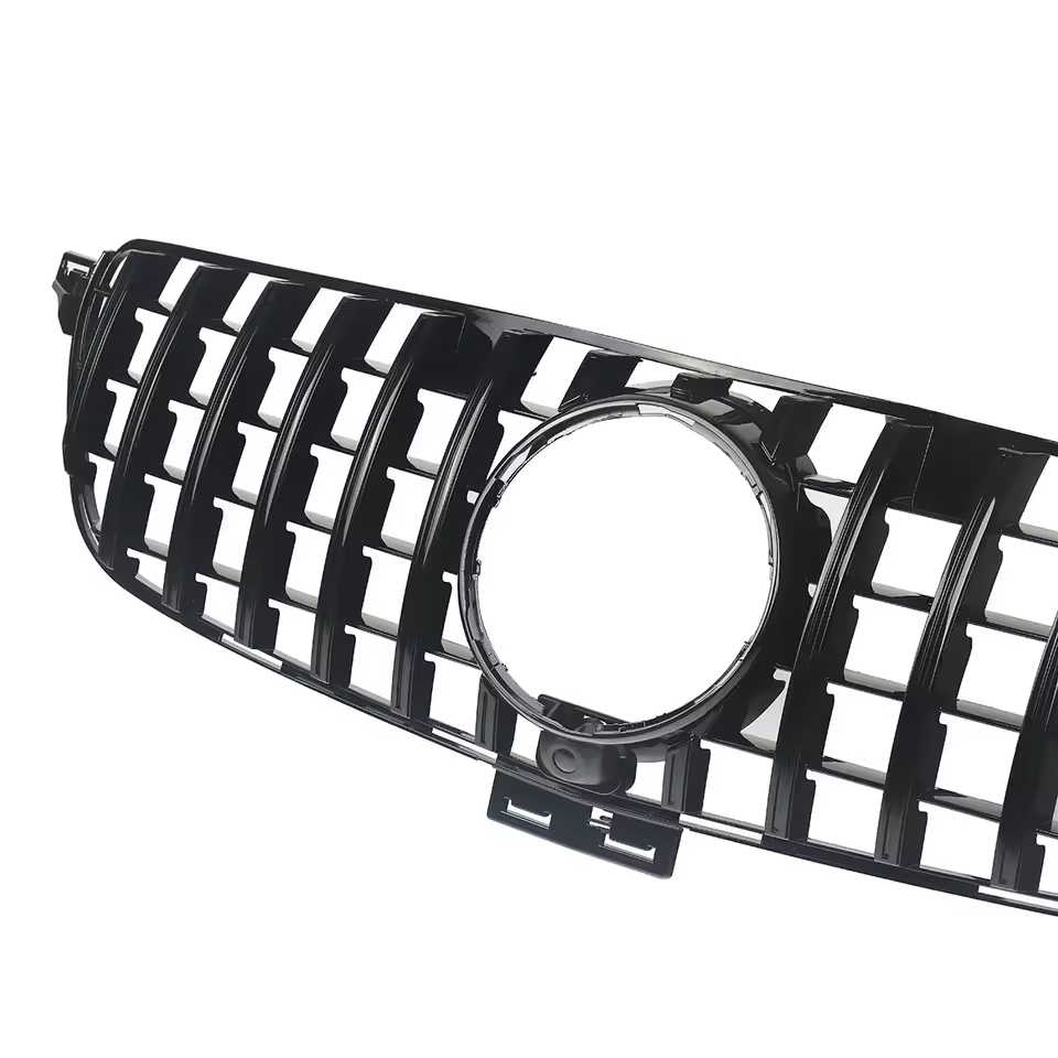 Calandre Mercedes GLE C292 Coupé Noir Brillant Style Panamericana GT (2015-2019)