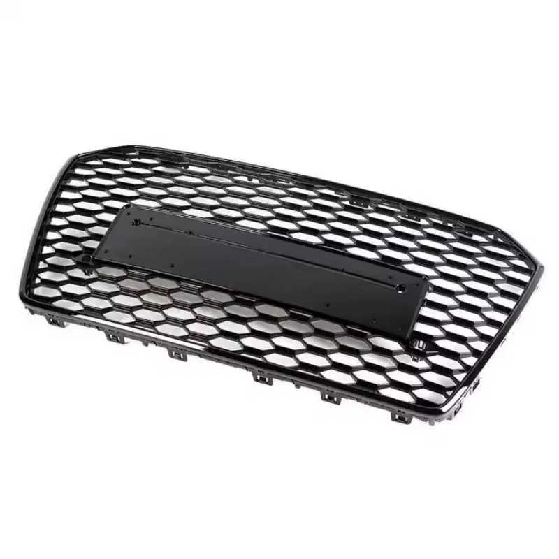 Audi A6/S6 C7 Facelift RS6 Style Gloss Black Honeycomb Grill (2016-2018)