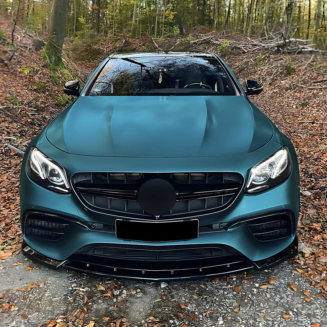 Mercedes Classe E W213 Lame Avant Style E63 AMG Noir Brillant (2017-2020)
