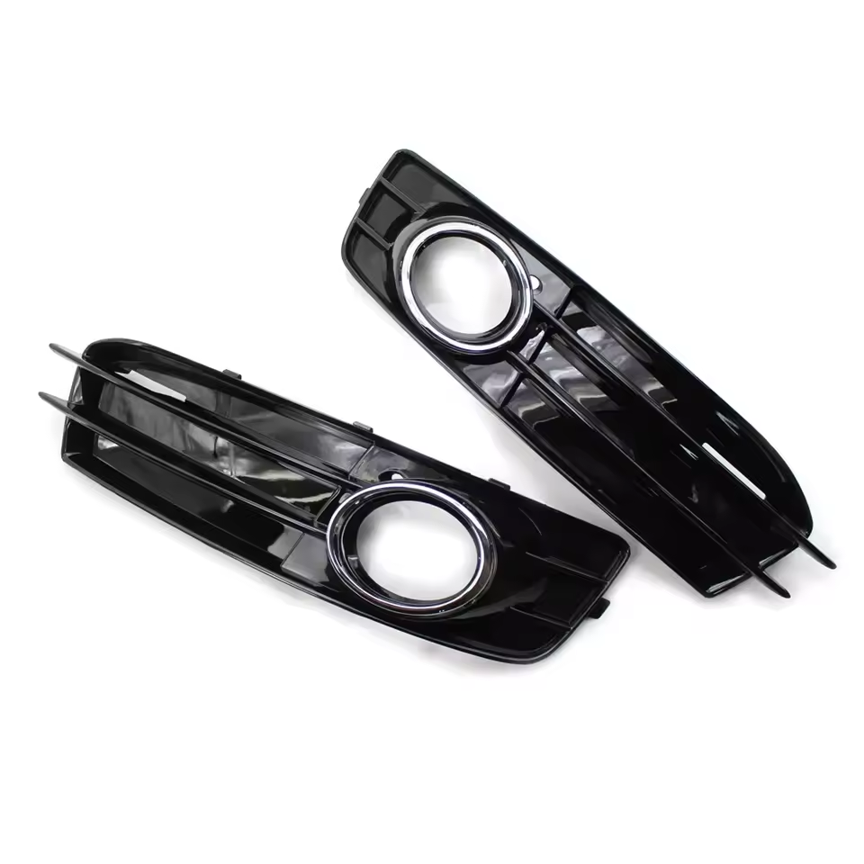 Grilles d’antibrouillard Audi A3 8P S-Line Noir Brillant (2008-2012)