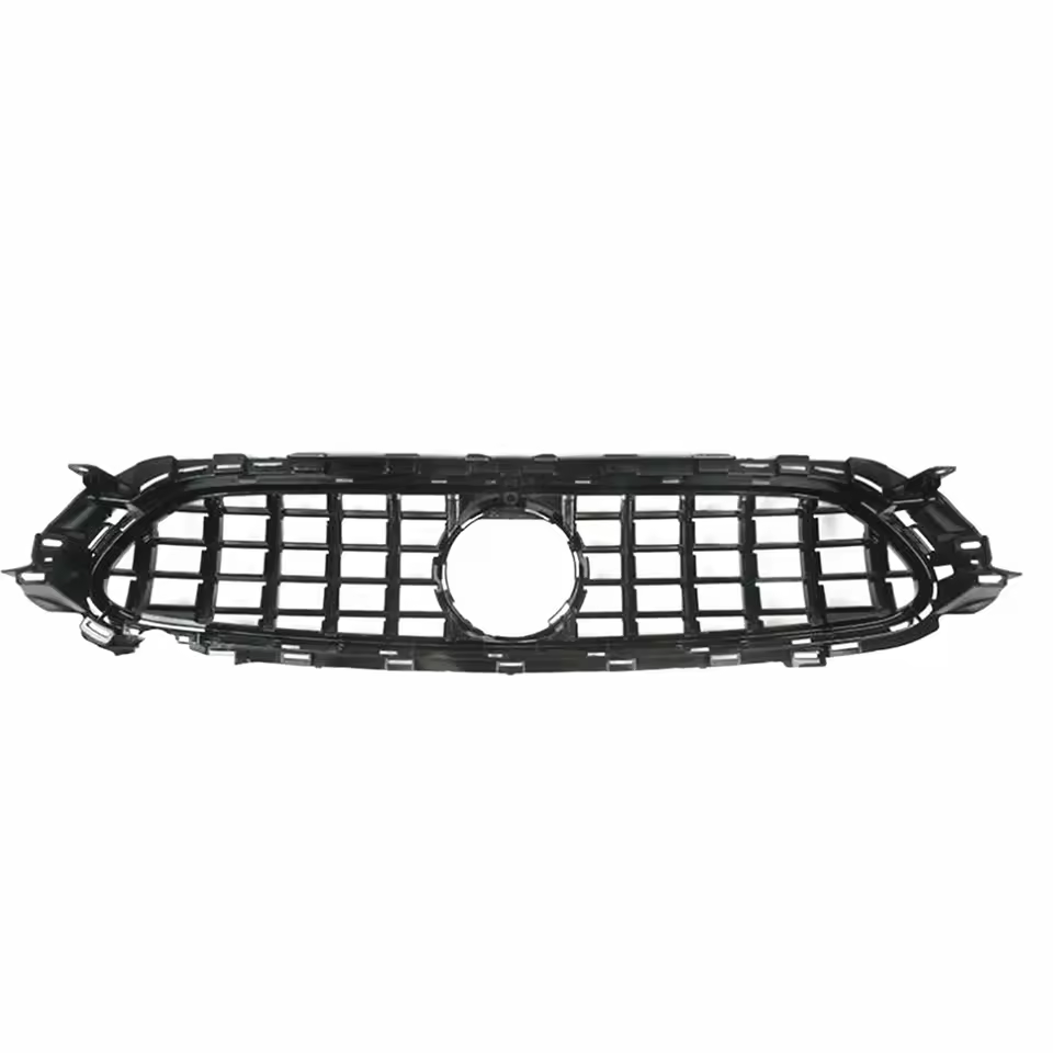 Mercedes E-Class W213 Facelift Gloss Black Panamericana GT Style Grill (2020-2023)