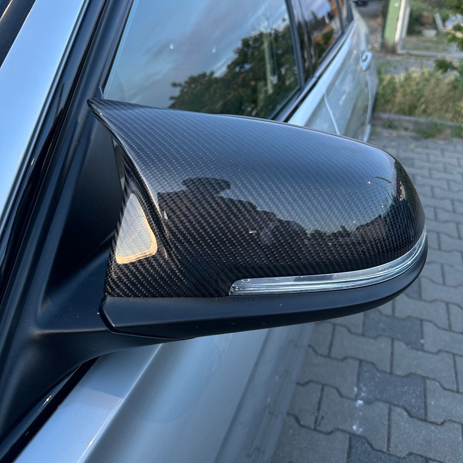 M Style Carbone Coques de rétroviseur Pour BMW F20 F21 F22 F30 F32 F87 (2012-2019)