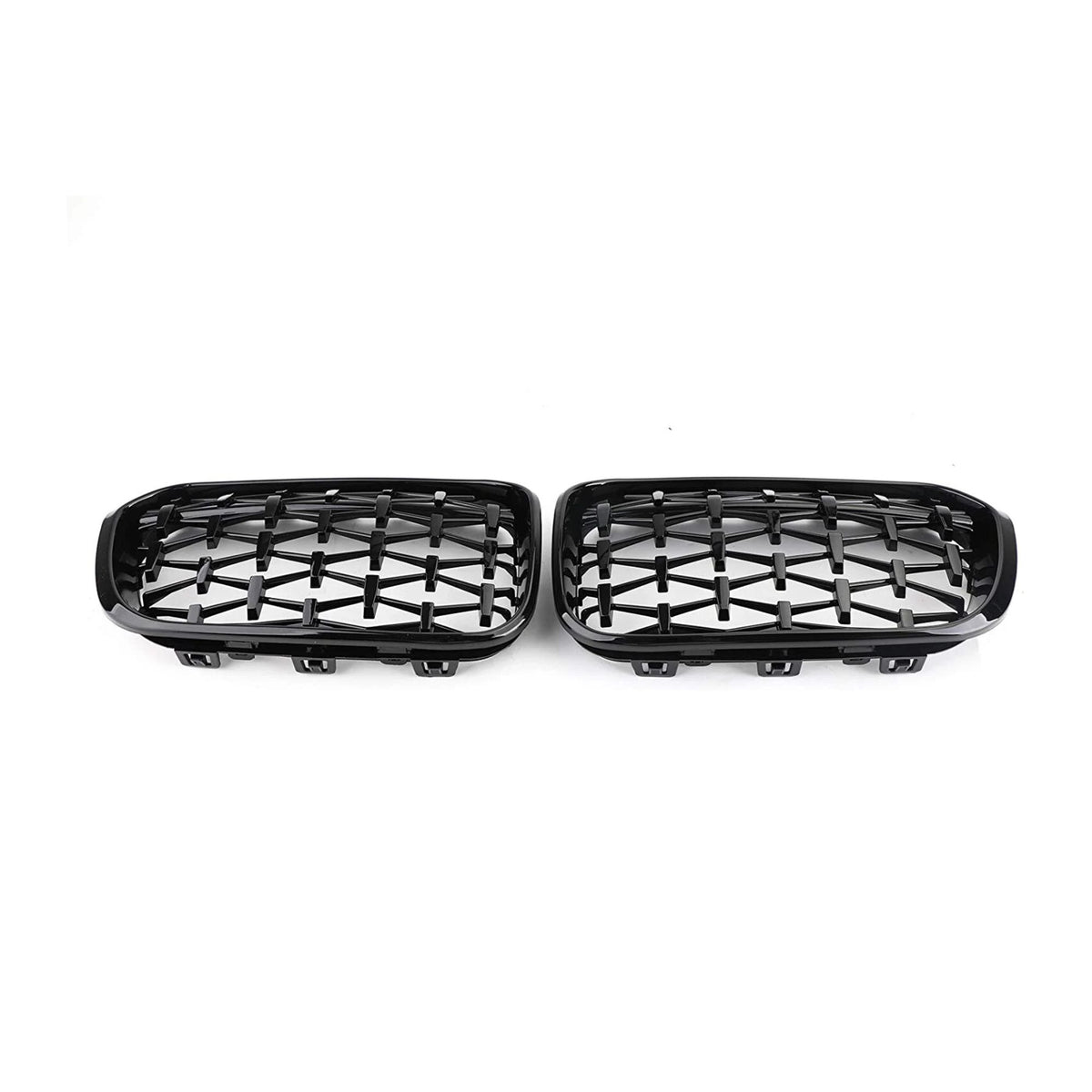 Calandre Diamant Noir Brillant BMW Série 1 F20/F21 LCI (2015-2019)