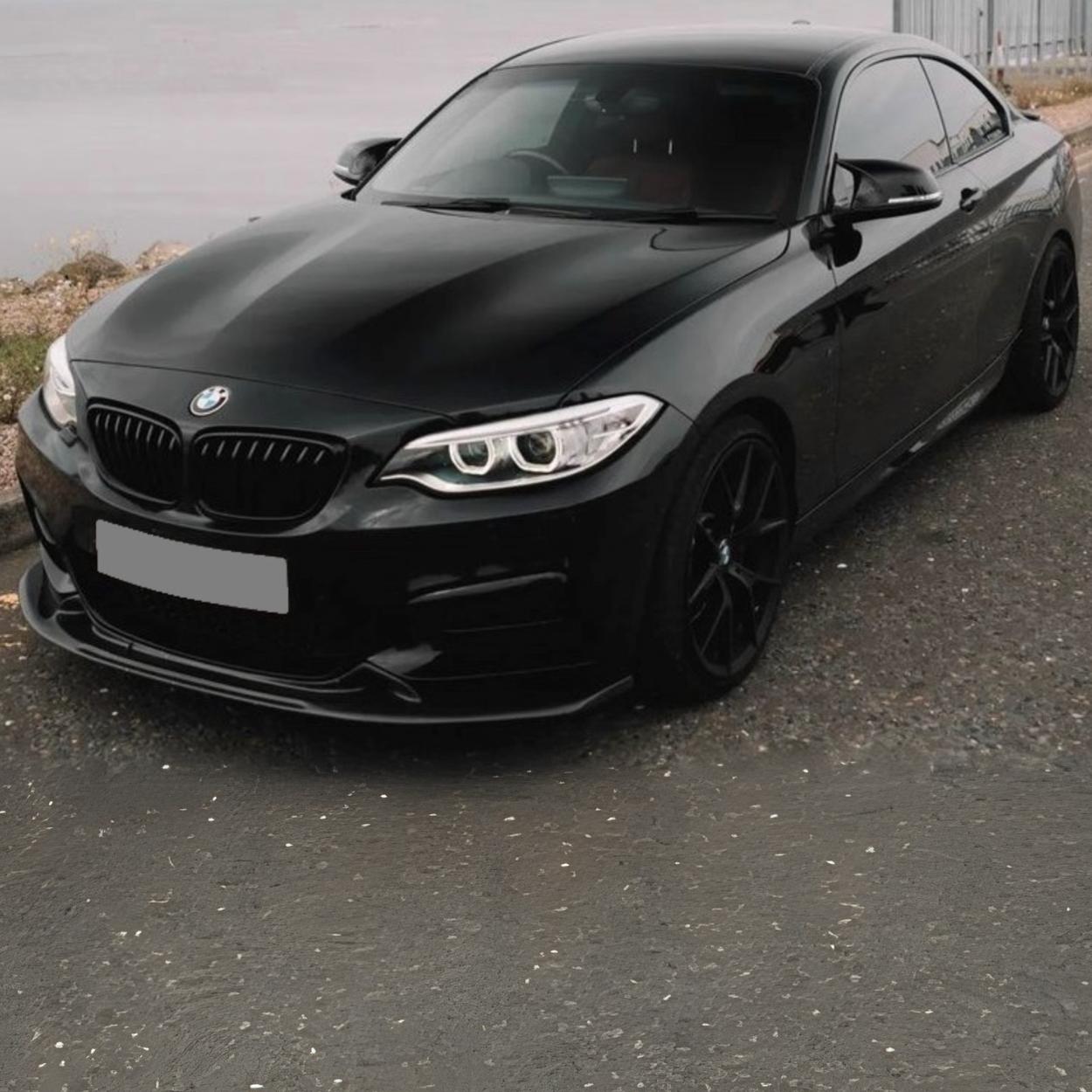 BMW Série 2 F22 F23 Carbone Pare-chocs avant Splitter (2014-2020)