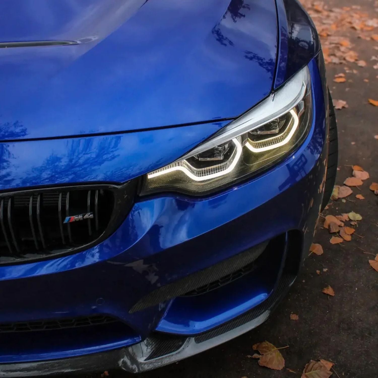 BMW M3 F80 / M4 F82 F83 Carbone Style Cs Lame avant (2014-2019)