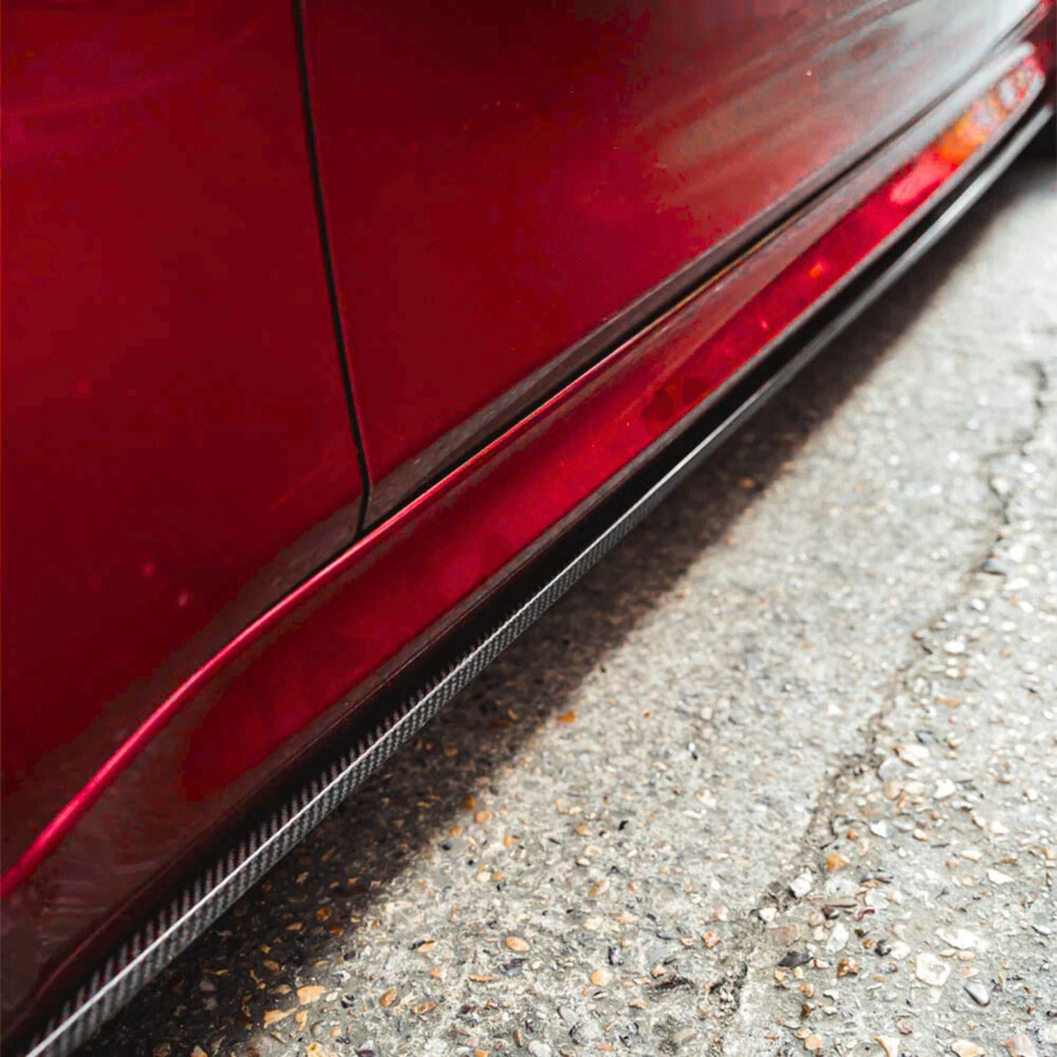 BMW M3 F80 / M4 F82 F83 Carbone Pré-imprégné Style M Performance Extensions de bas de caisse par OPTIC (2014-2019)