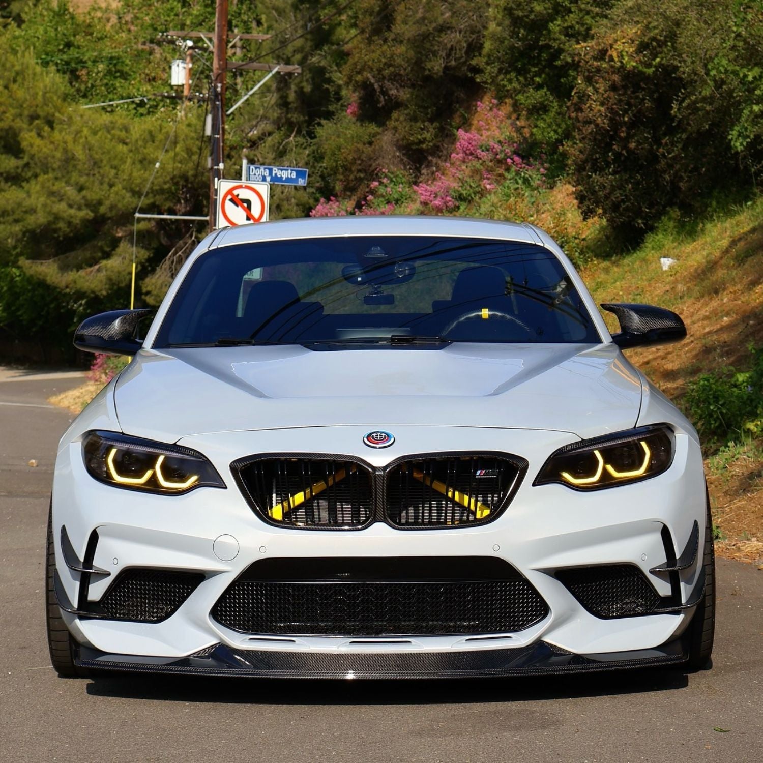 Ensemble de modules LED DRL jaunes style CSL pour BMW Série 2 & M2 (F87/F22/F23)