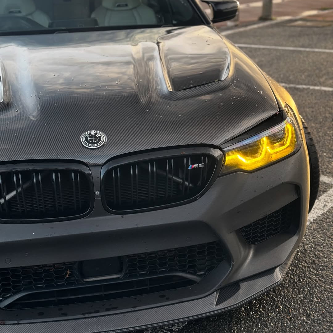 Ensemble de modules de feux LED DRL jaunes style CSL pour BMW Série 5 & M5 (G30/F90)