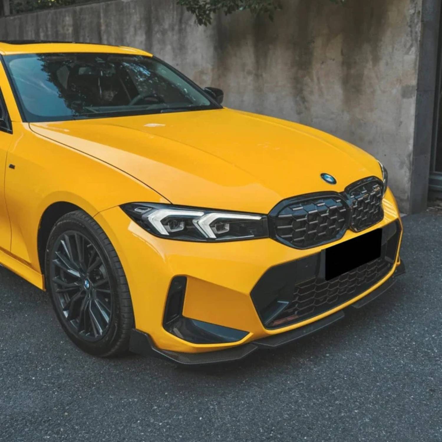 BMW Série 3 LCI G20/G21 M-Sport Carbone Pré-imprégné Mp Style Lame avant Par OPTIC (2022+)