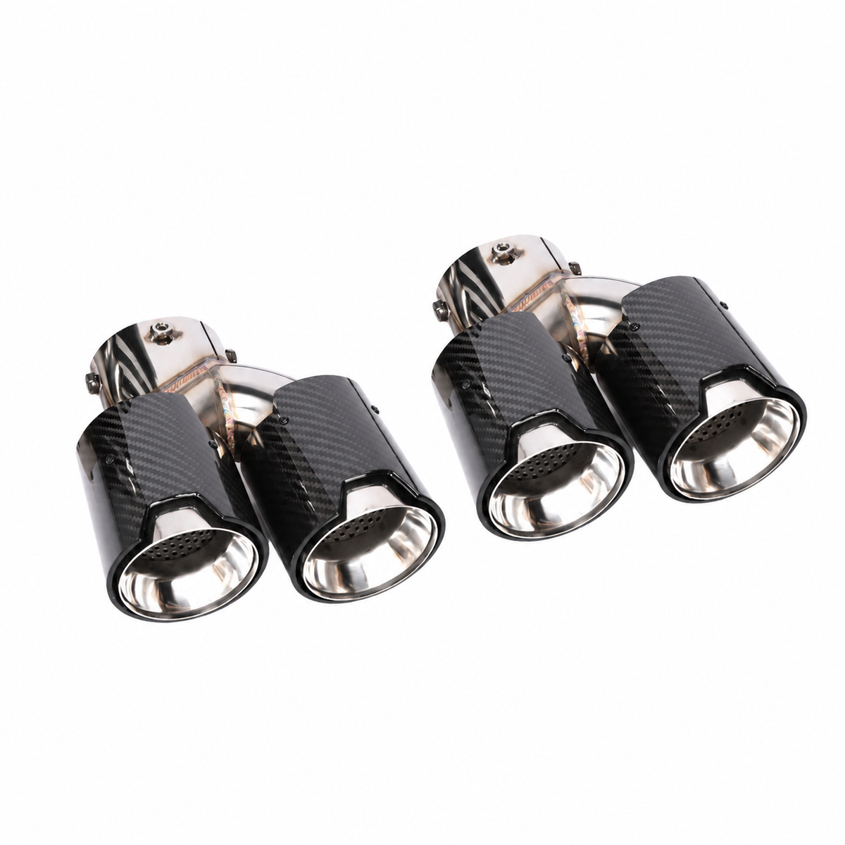 BMW Série 2/3/4 | G42/G20/G22 | M240i/M340i/M440i Embouts d'échappement quadruples en carbone