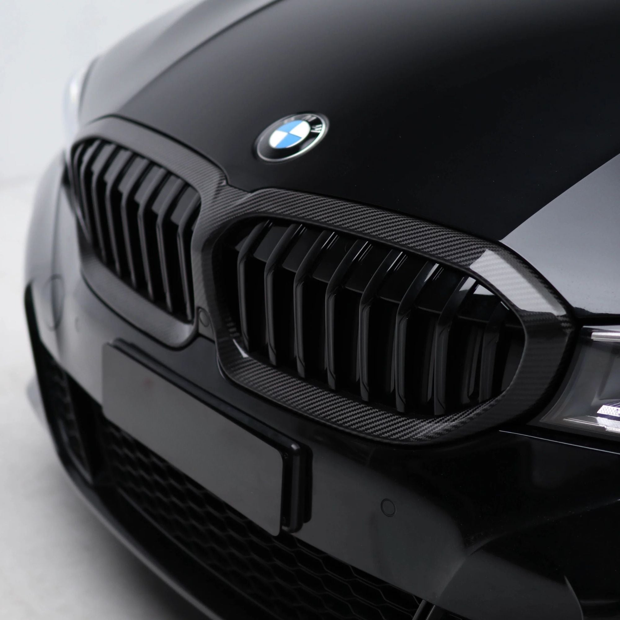 BMW Série 3 G20/G21 LCI Carbone Grille à lamelles simples (2022+)