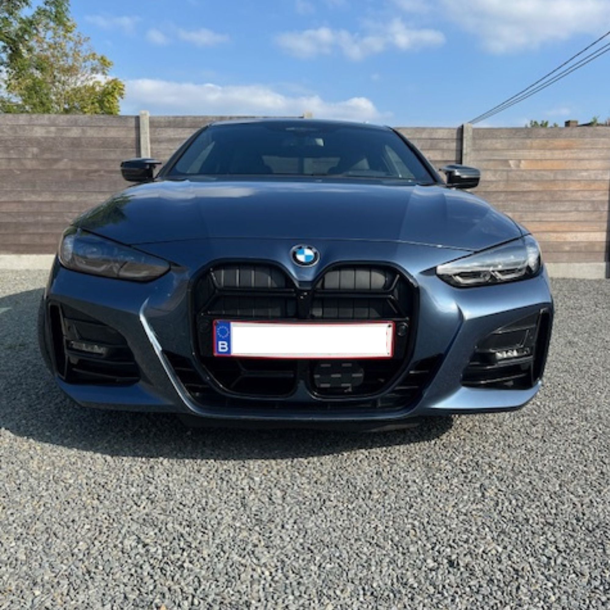 Grille style CSL pour BMW Série 4 G22 G23 Noir brillant (2020+)