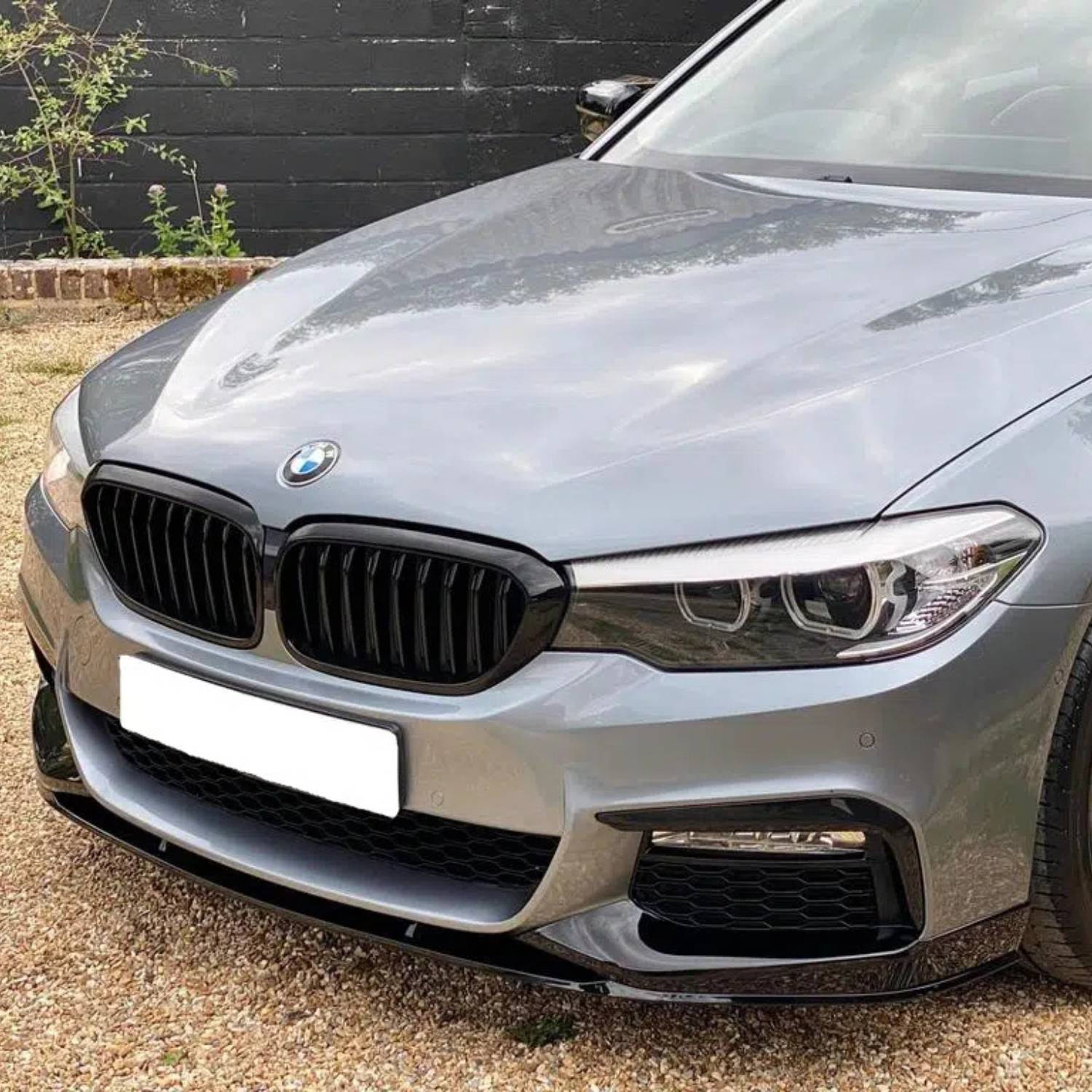 Grille à une seule lamelle BMW Série 5 G30 & M5 F90 Noir brillant (2017-2020)