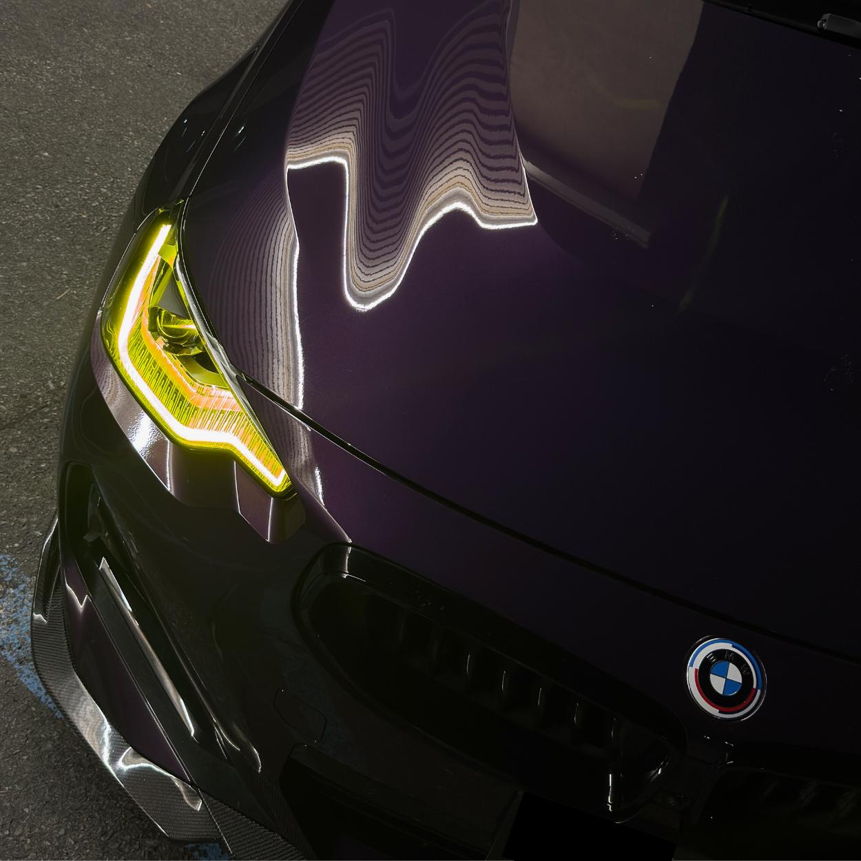 BMW 2 Series G42 M-Sport Carbone Pré-imprégné Style MP Pare-chocs avant Splitter Par OPTIC (2021+)