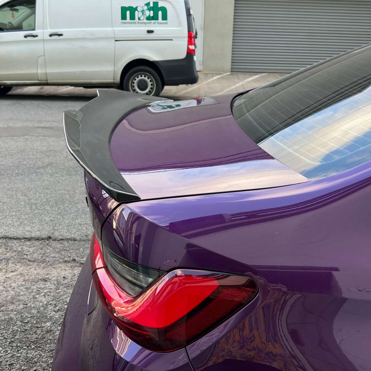 BMW Série 3 G20 / M3 G80 Carbone Pré-imprégné style PSM Becquet arrière par OPTIC (2019+)