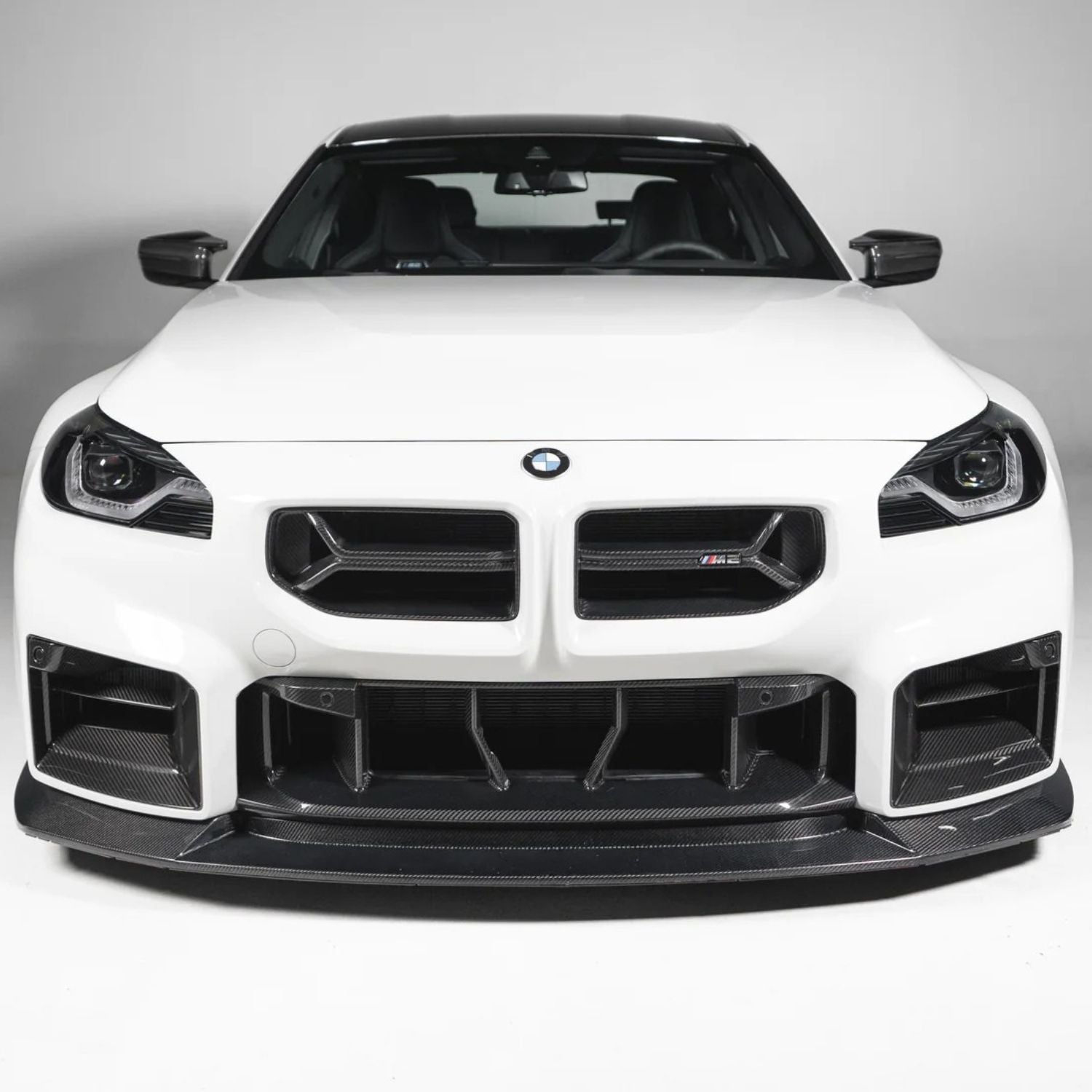 Kit de calandre inférieure de pare-chocs avant BMW M2 G87 Carbone Pré-imprégné par OPTIC (2023+)