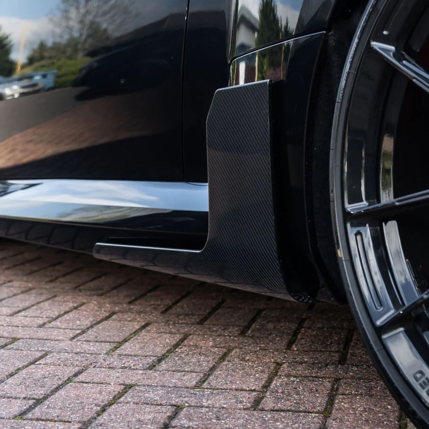 BMW M2 G87 Carbone Pré-imprégné Ailerons de jupe latérale Par OPTIC (2023+)