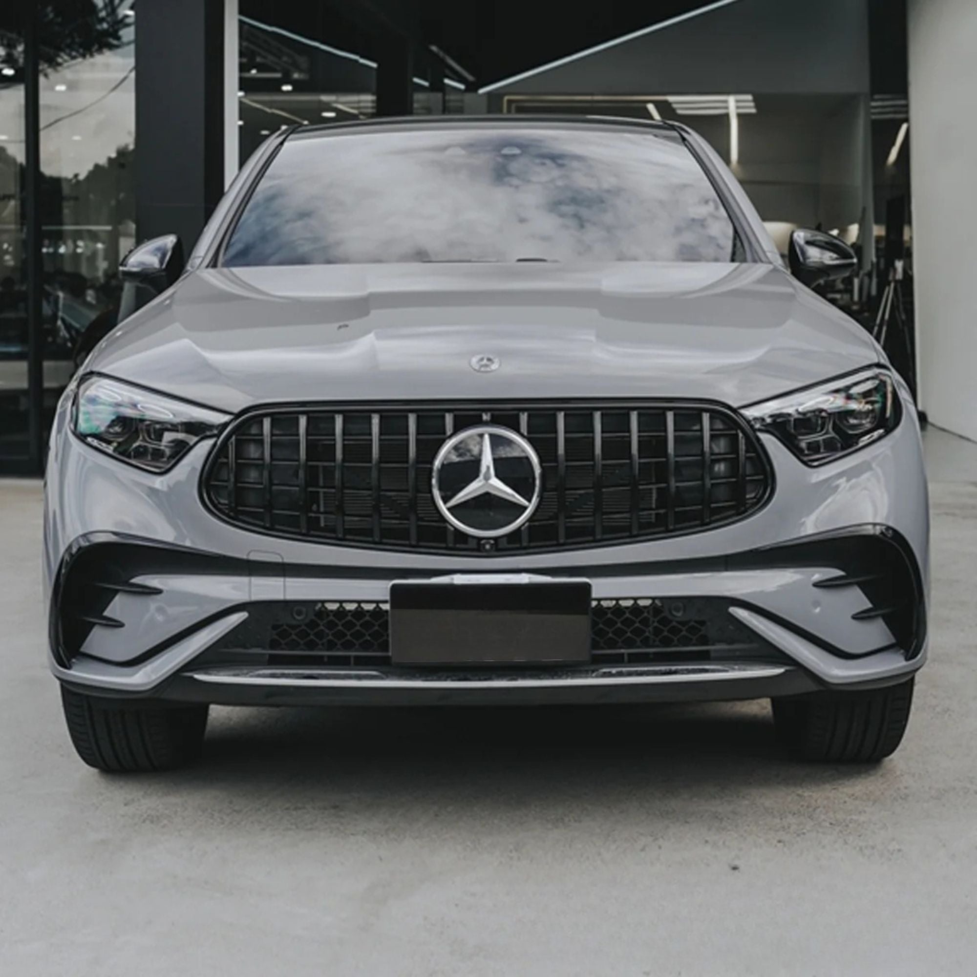 Calandre Mercedes GLC X254/C254 Sport Noir Brillant Panamericana GT Style (2023+)