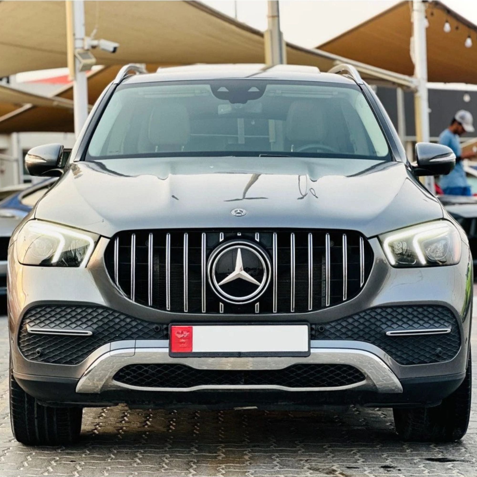 Mercedes GLE W167/C167 Calandre Panamericana GT Style Noir Brillant (2019-2023)
