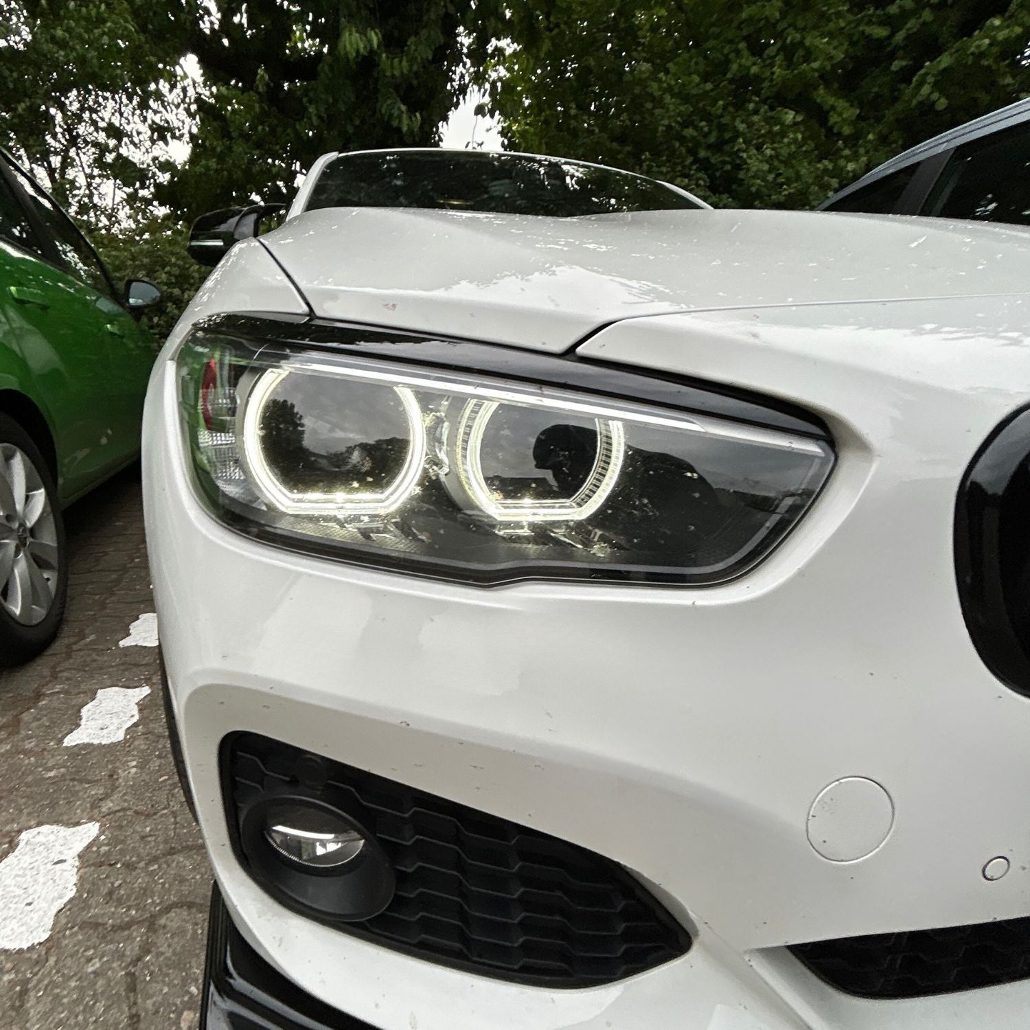 Sourcils de phares pour BMW Série 1 LCI F20 F21 (2015-2019)