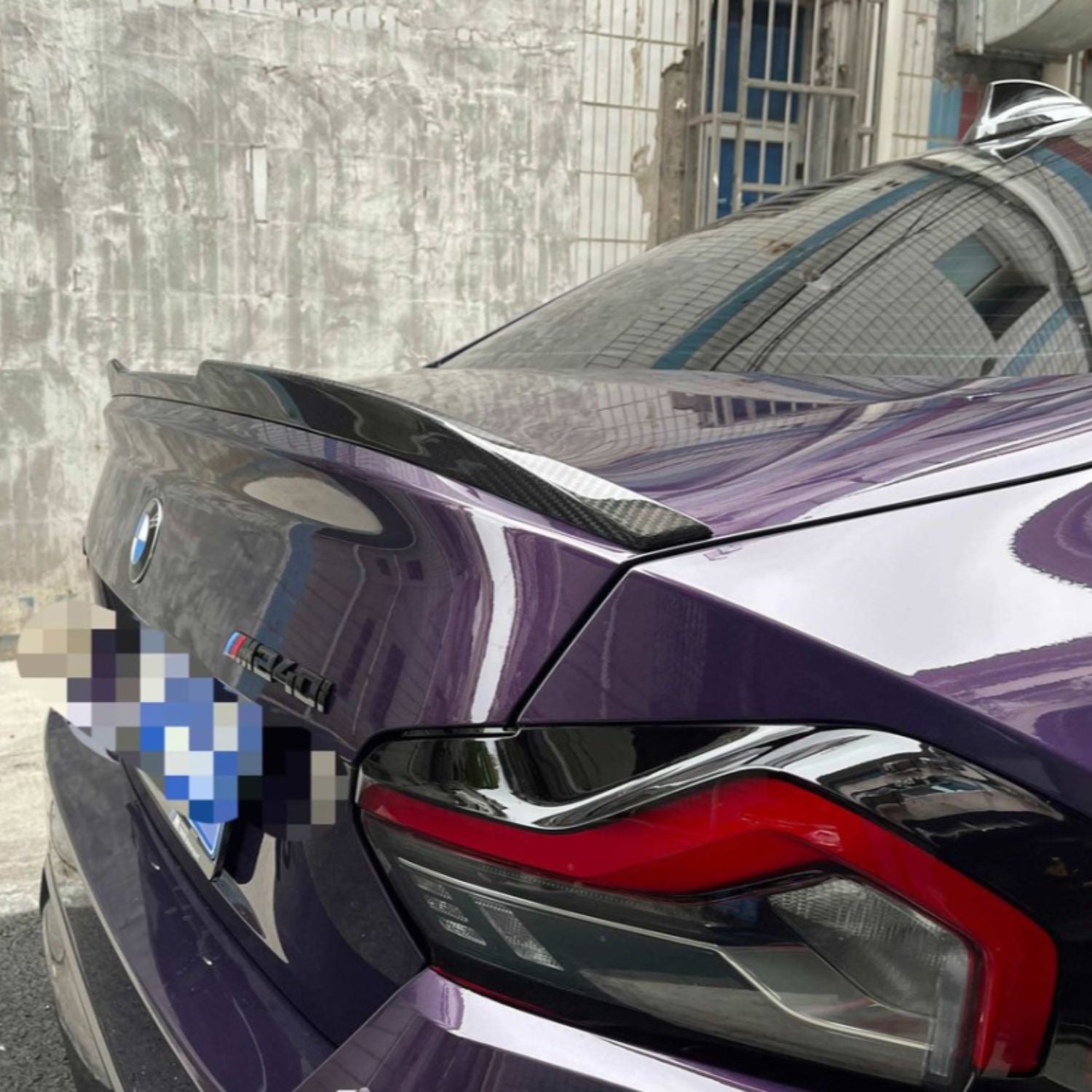 BMW Série 2 G42 & M2 G87 Carbone Pré-imprégné Vs Style Aileron Arrière Par OPTIC (2021+)
