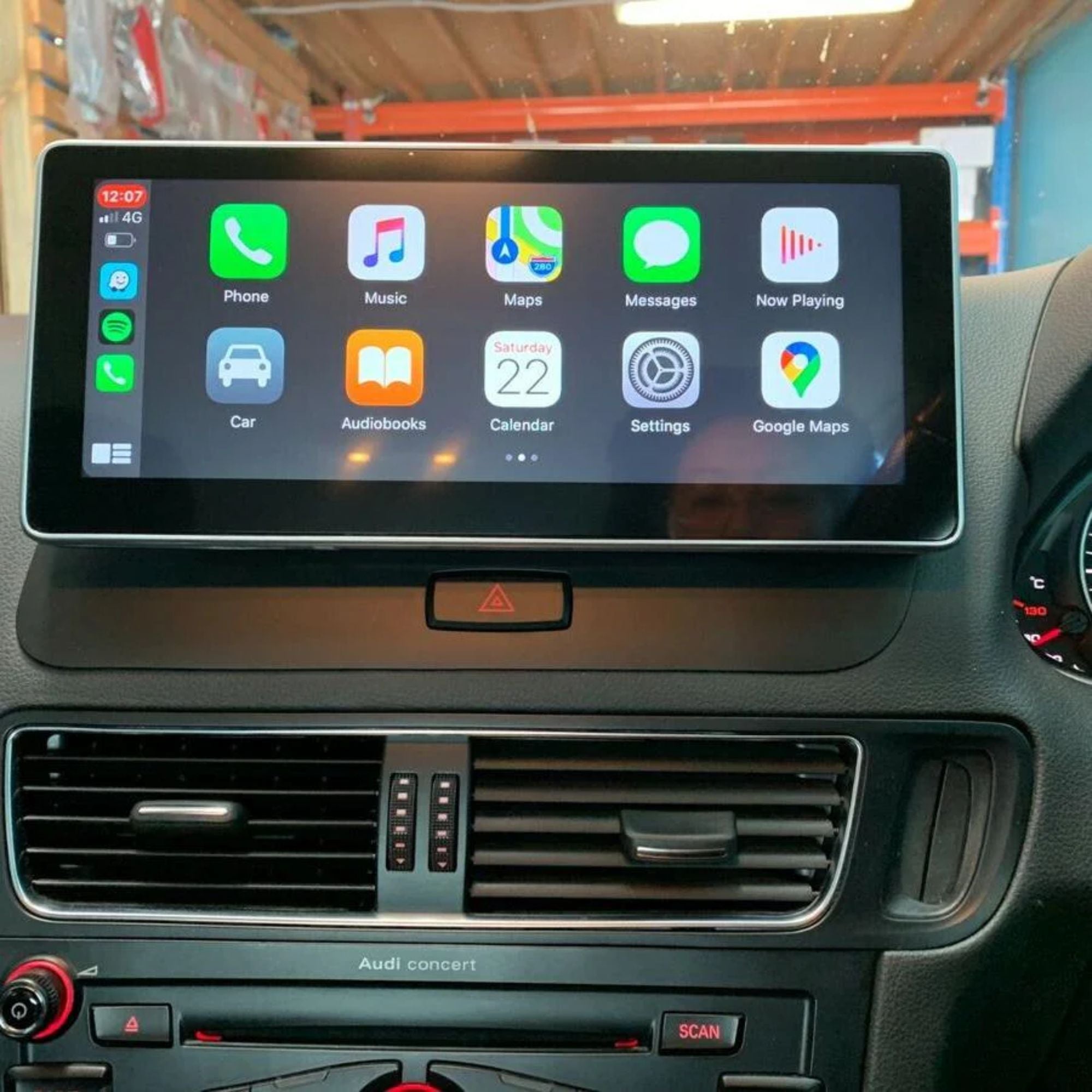 Audi Q5/SQ5 8R | 12.3" Écran tactile Apple CarPlay/Android Auto | (2009-2017)
