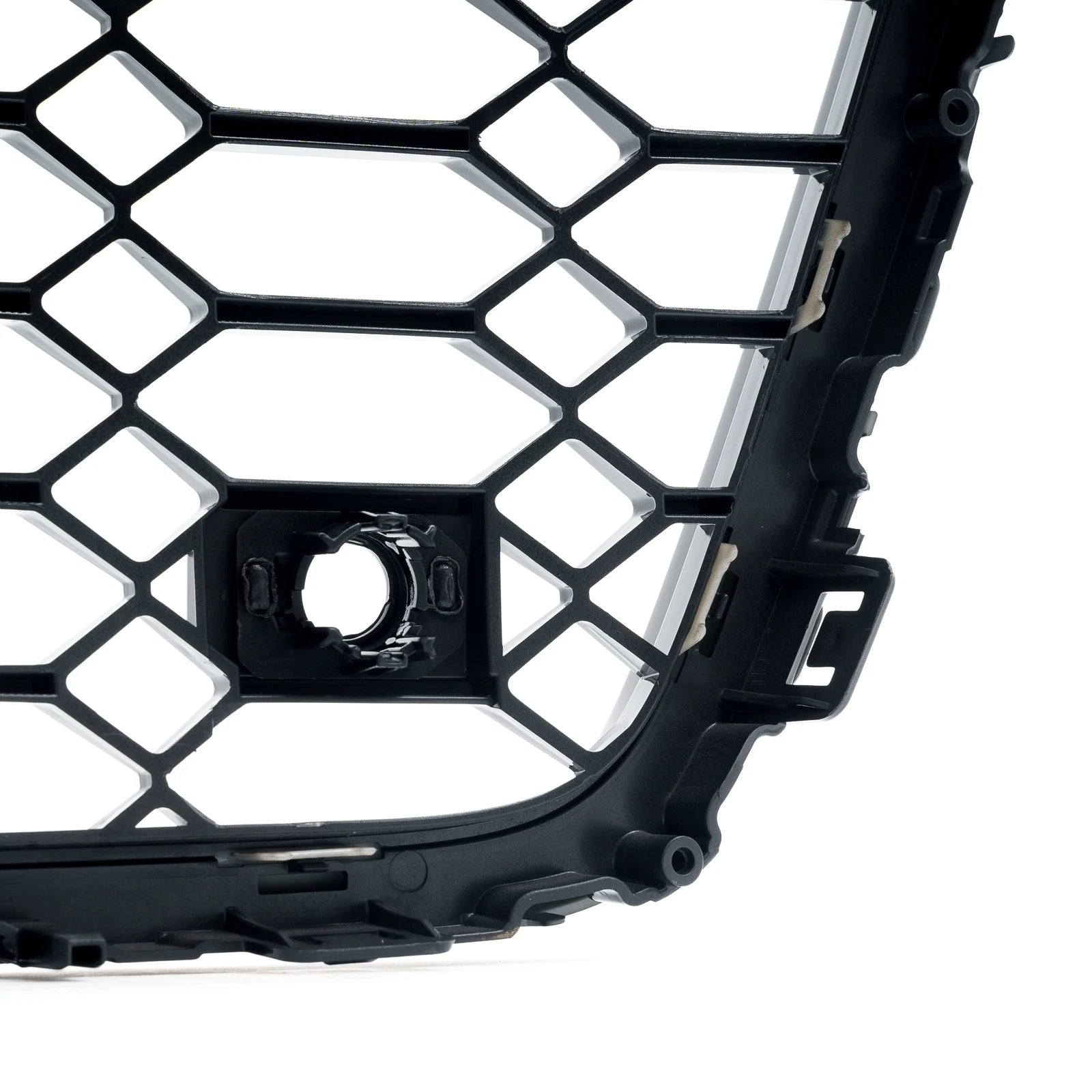 Calandre nid d’abeille noire brillante style RS6 pour Audi A6/S6 C8 (2019-2023)