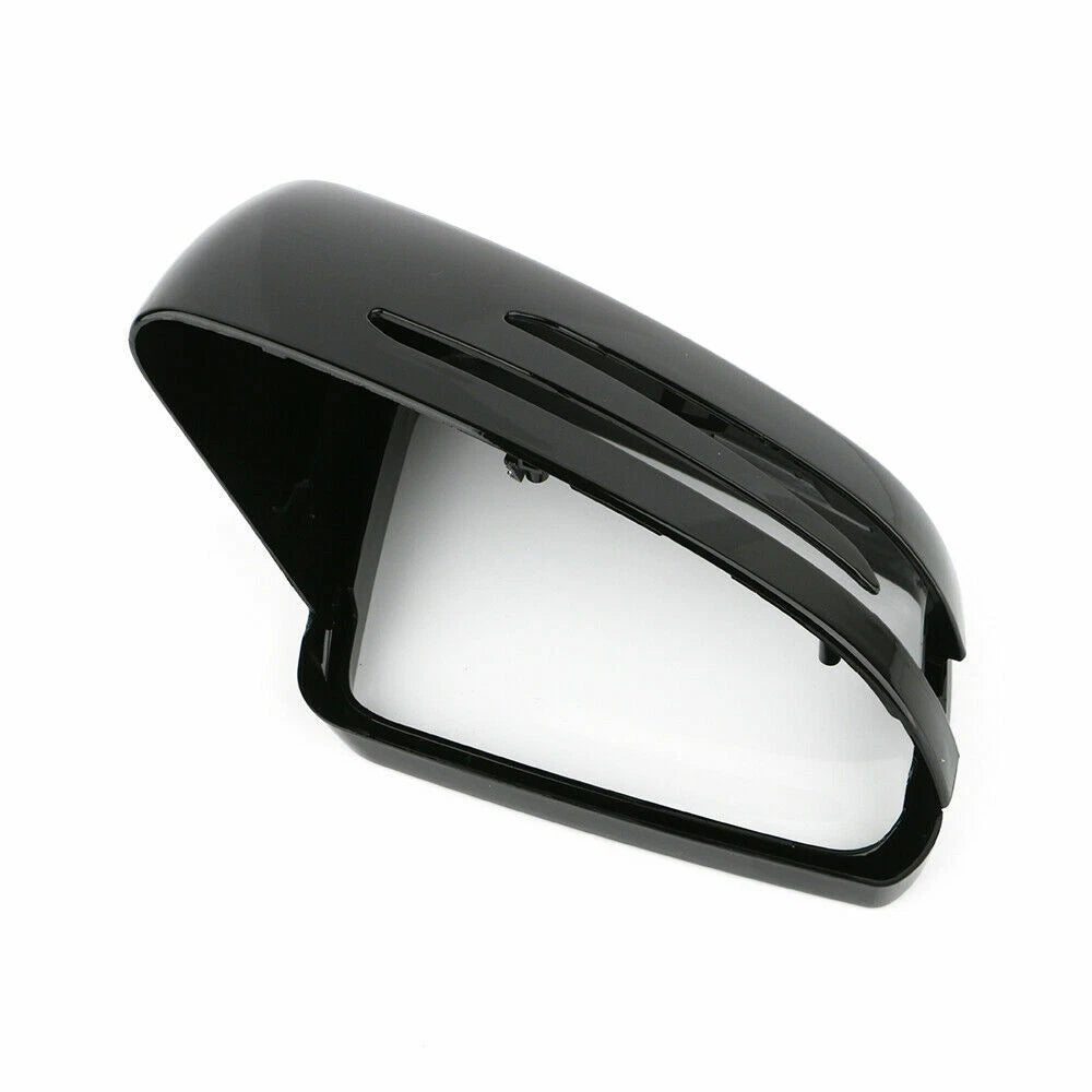 Coques De Rétroviseur Noires Brillantes Mercedes GLS X166 (2016-2019)