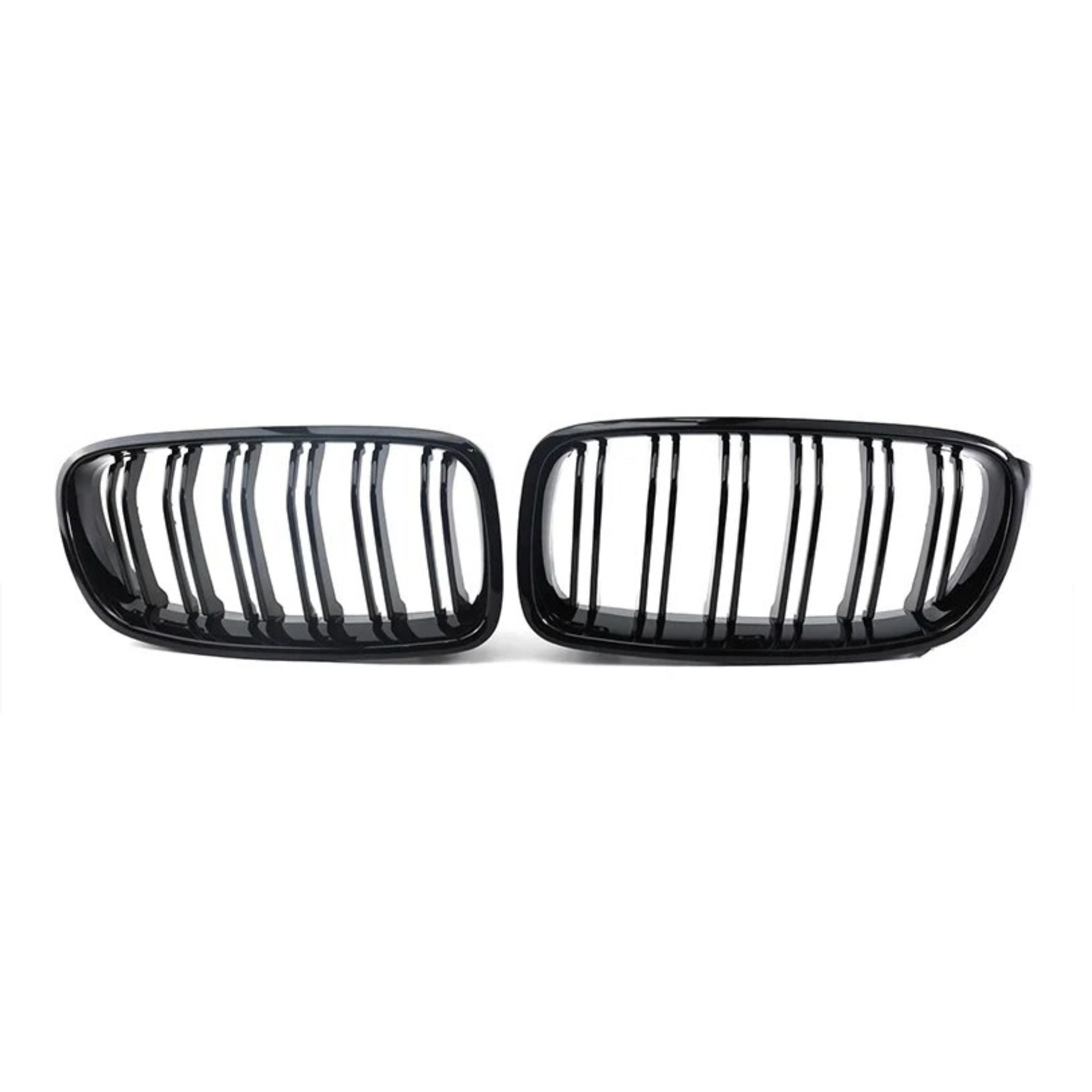 3 Series Gloss Black Double Slat Front Grills F30 F31 F35 (2011-2019) - Avoro Design