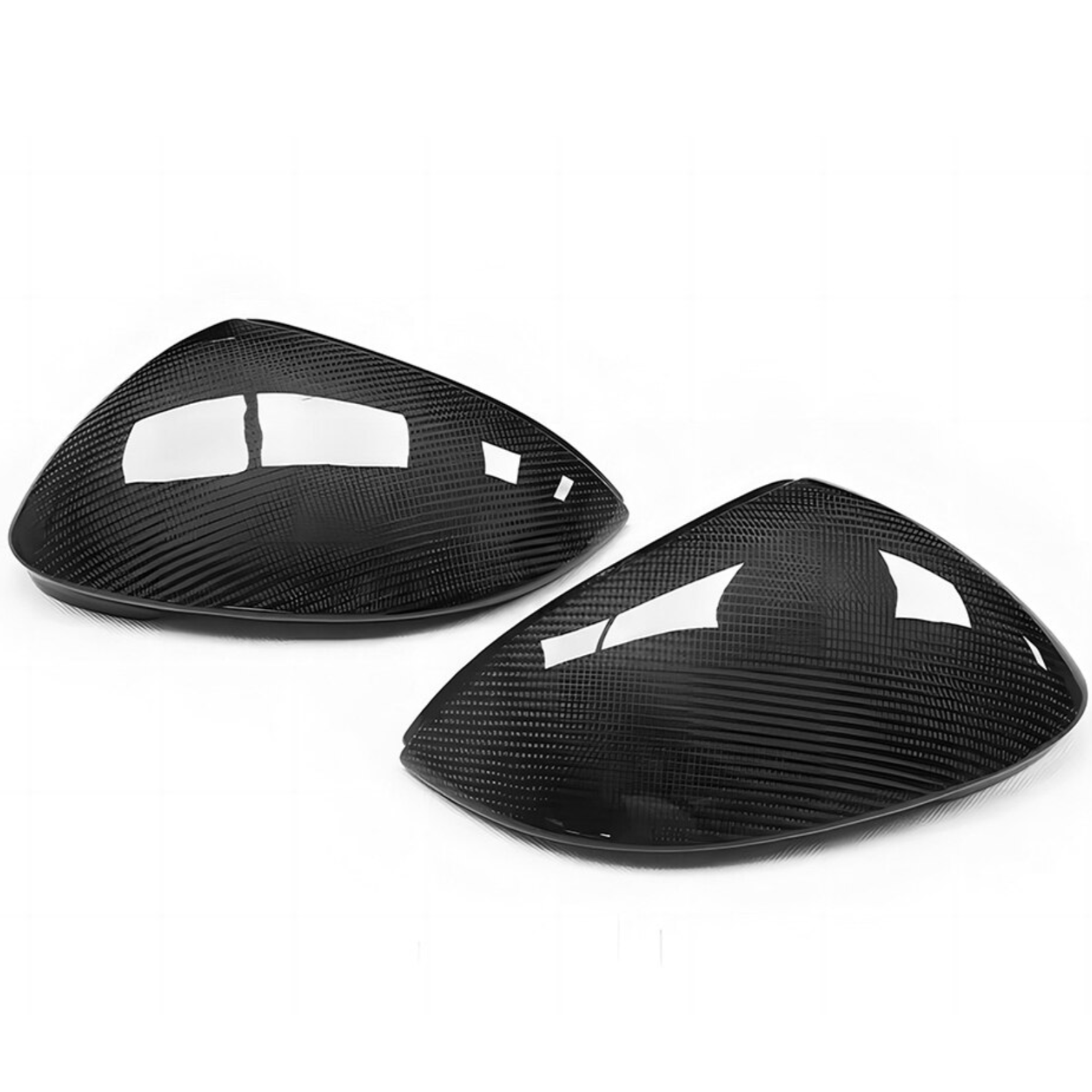 Golf MK8 Carbon Fibre Replacement Wing Mirror Covers (2019+) - Avoro Design