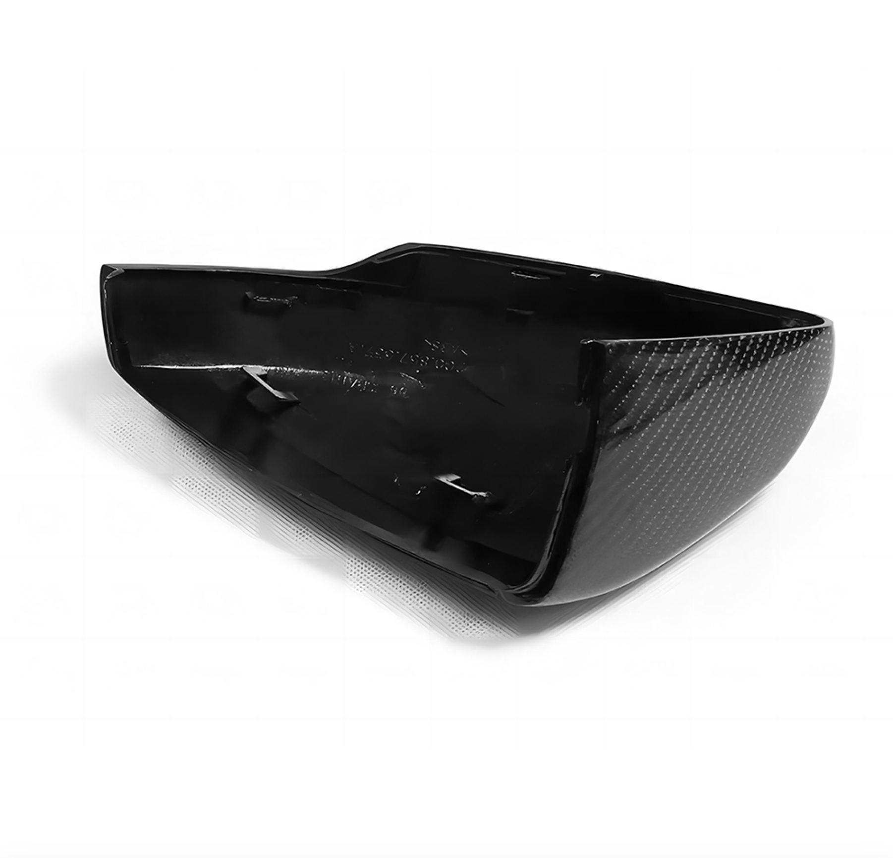 Polo MK6 Carbon Fibre Replacement Wing Mirror Covers (2018+) - Avoro Design