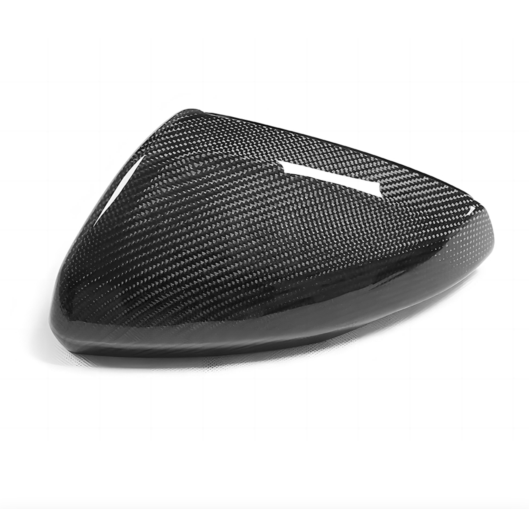 Polo MK6 Carbon Fibre Replacement Wing Mirror Covers (2018+) - Avoro Design